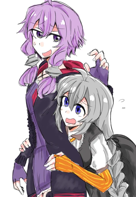 「落書き」(結月ゆかり/紲星あかり/東北ずん子/東北きりたん)
初顔合わせ時の様子
小学生は姉の威を借りてイキるし、でっかい後輩は意外と初見は人見知りして先輩を困らせてた 