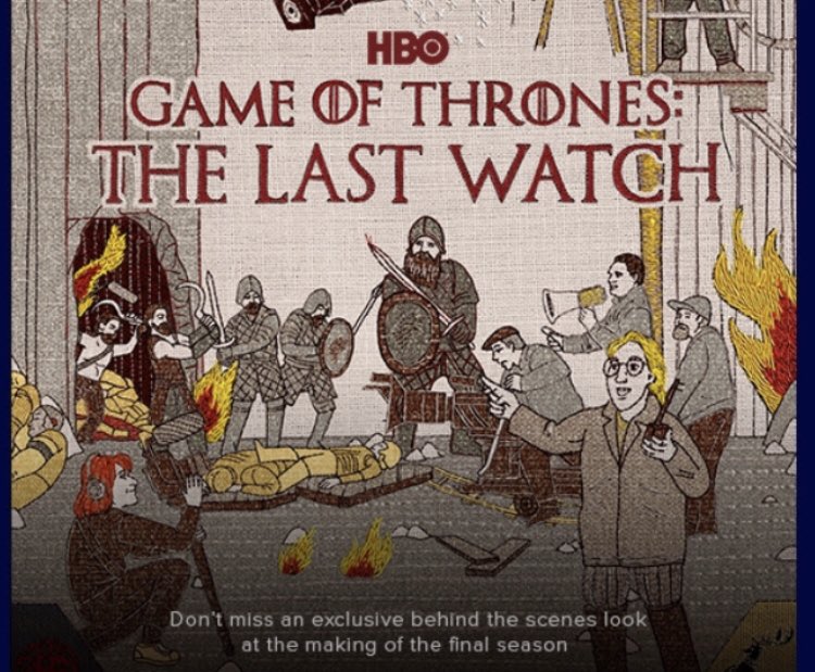 VictoriaK17's tweet photo. Don’t miss an exclusive behind the scene special of garbage just burning #GameOfThronesFinale #DemThrones #GameOfThrones https://t.co/H897s4klL0
