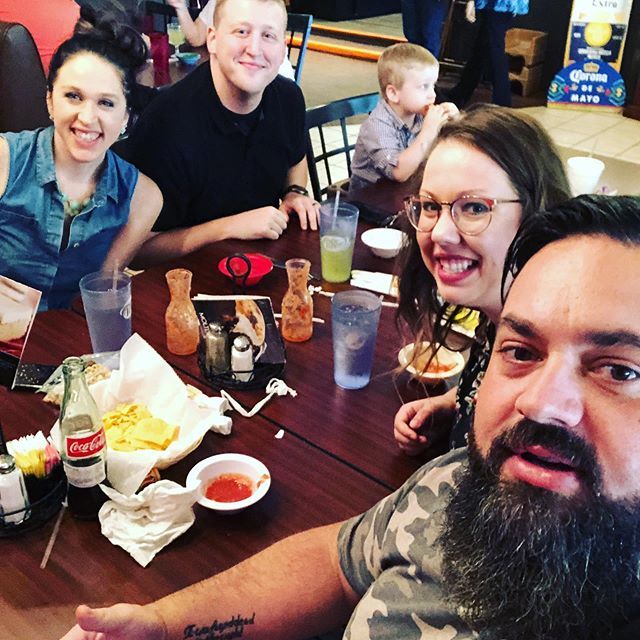 tmullins34's tweet photo. Loved hanging out with some old friends today. Jesus , friends and food what could be better. https://t.co/4CkpD7DBrn https://t.co/0QODuSF29p