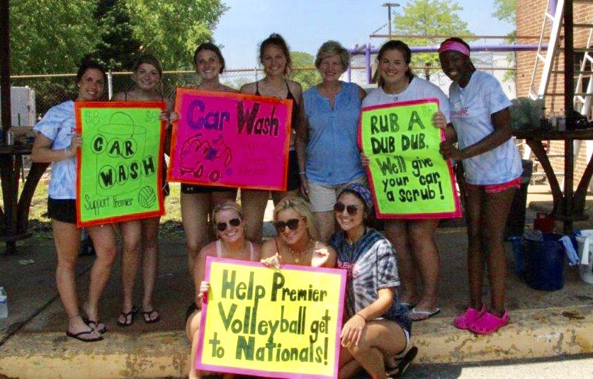 rainaphrodite's tweet photo. Thanks to all who supported the Premier Edge 17’s carwash...especially Senator @lauraviviana65! #roadtonationals #indybound #premiervbcde #edge17 #empoweredwomen https://t.co/9yUo7EPglZ