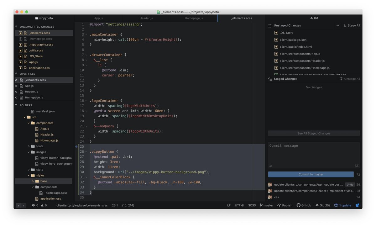johnraymonm's tweet image. lol #sass #bem #atomicCSS #coding