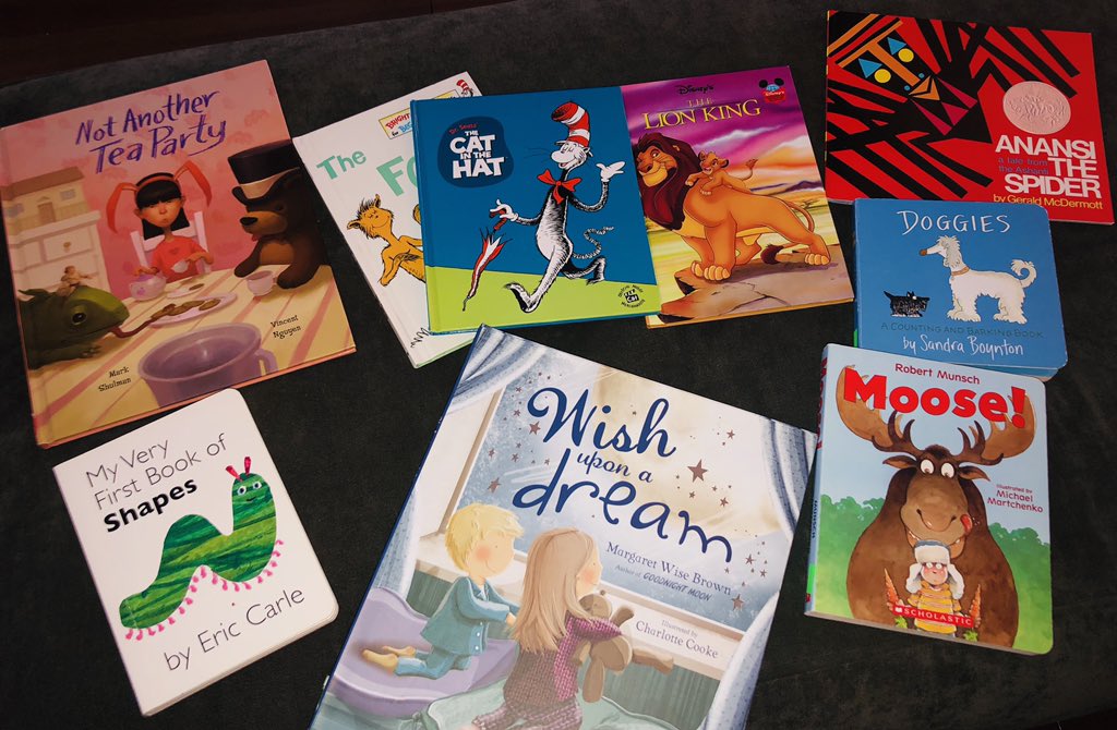 Lorelei911's tweet photo. A hand picked book for each of our pre-k students based on what they like and what reminds me of them! I will write a personalized note inside! I hope I touched their hearts this year as much as they have touched mine! #HSEMakeYourMark #ilovebooks https://t.co/qMY77TpPr0