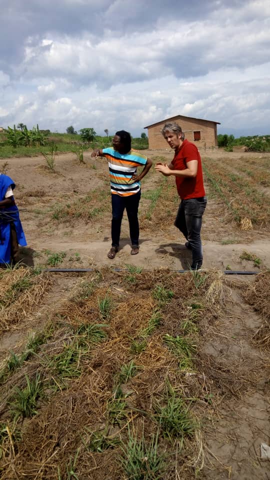 ChristaFarmBi's tweet photo. It was great to have Eric from @DelphyEN at our farm for training 🇧🇮 #Farmingtips #Burundi #farmers #agriculture #agribusiness https://t.co/igPw5iAaTC