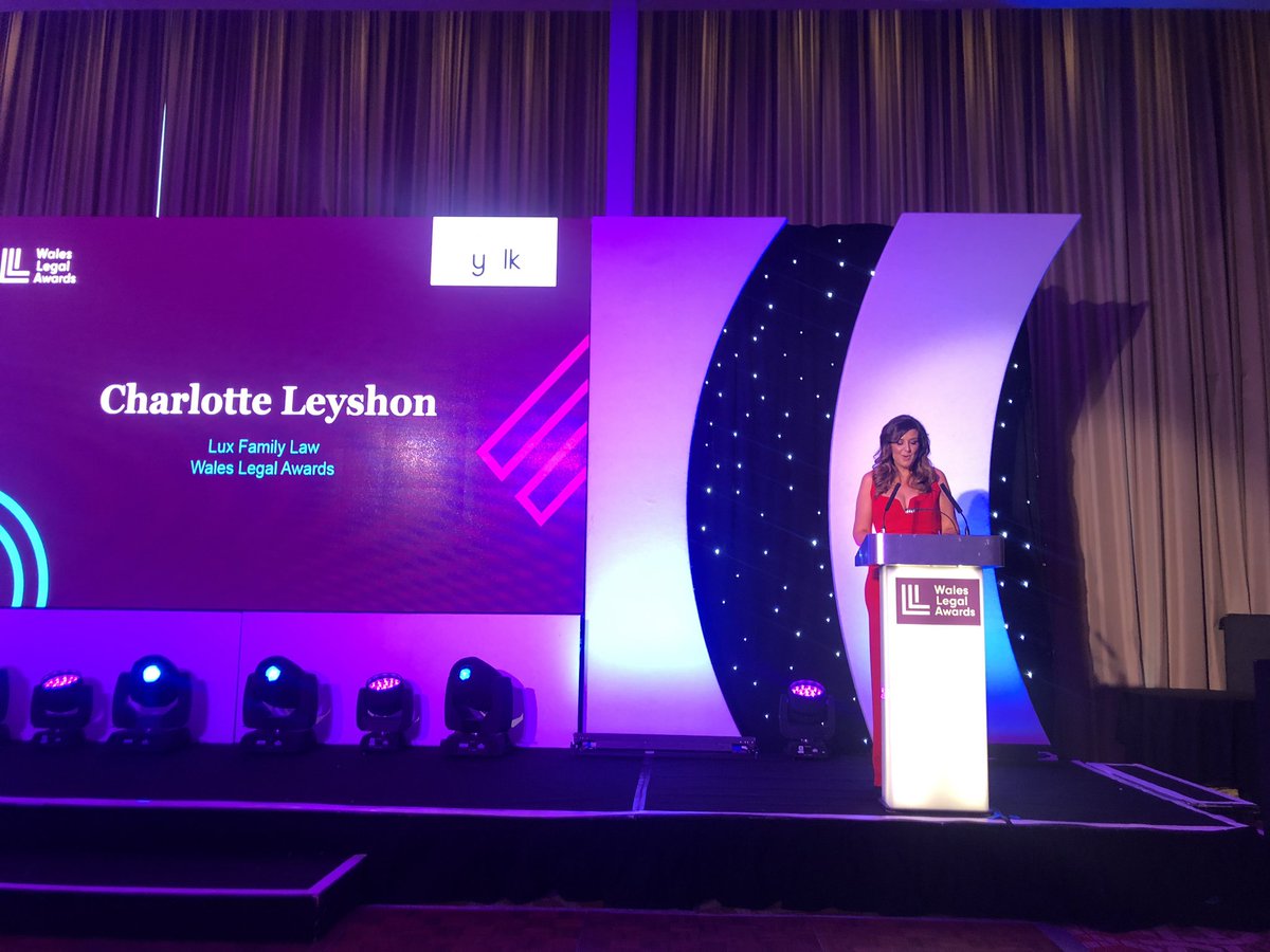 What a weekend celebrating Wales’ best legal talent. Congrats <a href="/clleyshon/">Charlotte Leyshon Sherborne</a> and of course all the winners.