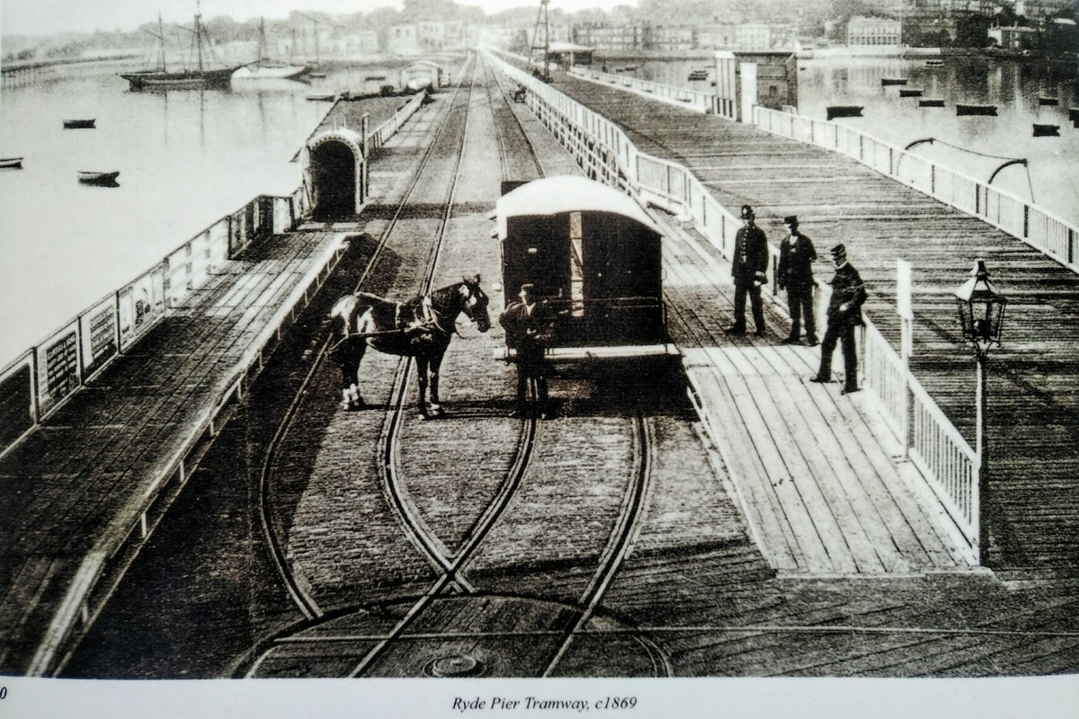 Ryde Pier Tramway-1869 #BeforeTheRailwayPier #IsleOfWightHistory
