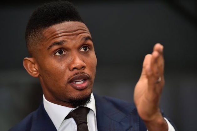 UnitedUpdates's tweet photo. Samuel Eto'o: "I can't compare Mourinho to Guardiola, one of them couldn't win the Champions league with Bayern Munich &amp; the other one did it with FC Porto." https://t.co/mMLnxWl4gN