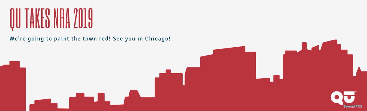 qu_pos's tweet photo. The Qu Crew is packed and ready to go to @NRAEF! Like if you'll be attending so we can keep our π out for you! #QuBeyondPOS #NRA19 #RestaurantConf https://t.co/URCKbjeiKC