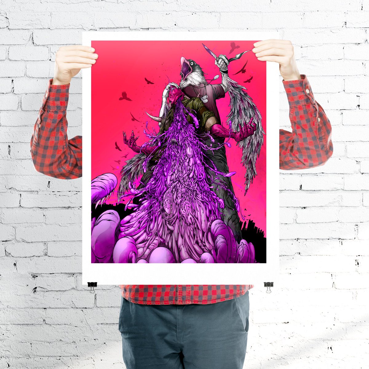 alexpardee's tweet photo. My final release announcement for TODAY at 3PM PST on https://t.co/y9aHiWspiP as part of #SofaCon. Been wanting to release this forEVERRRRR. Two versions. Both limited. See you at 3. https://t.co/4QLuqFb8XR