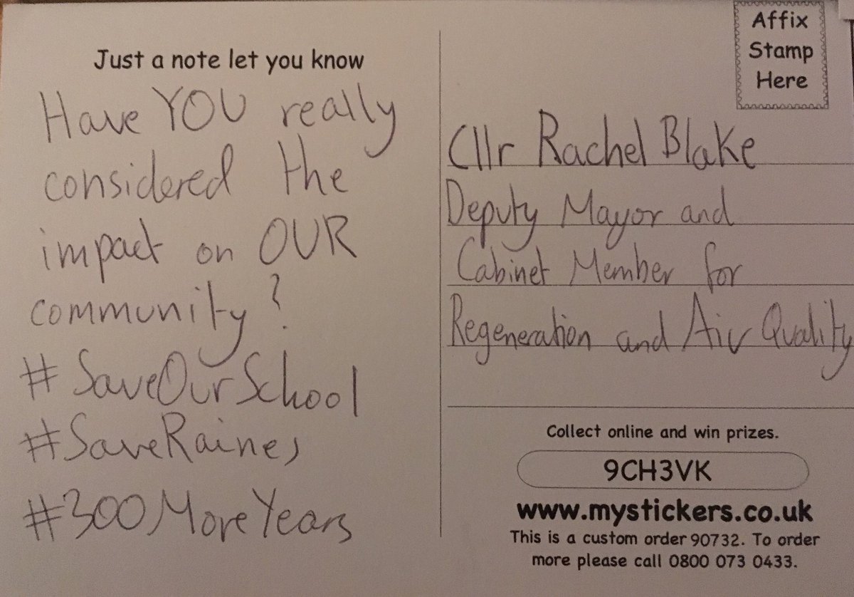 SOSRaines's tweet photo. @RNBlake here is a question from students @RainesFDN about the potential #closure of their #school 4 you to consider. Thank you. #OURCommunity https://t.co/v3oO9Yfb5G