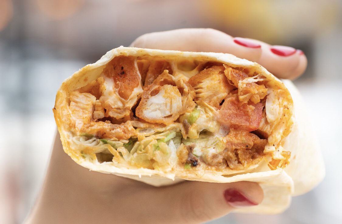 Is it TOT in here? Or is it just this buffalo rider? 😏🔥 

_________
#ConradsGrill #ConradsGrillChicago 
(📸: @KailleysKitchen)