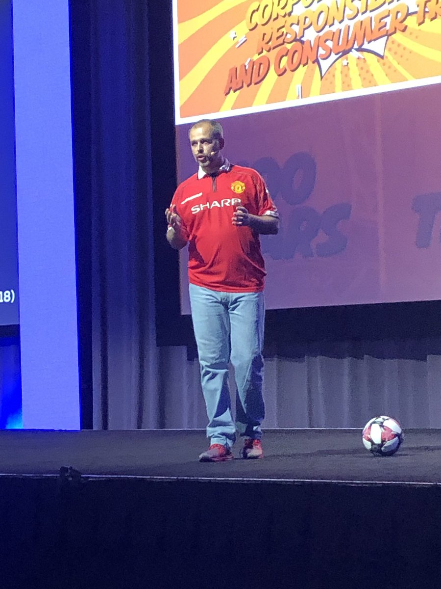 “Today, more than ever before, brands need to put purpose before profit and need to take the lead in addressing the major social and environmental issues plaguing humanity and our planet” - @INTA_President David Lossignol #INTA2019