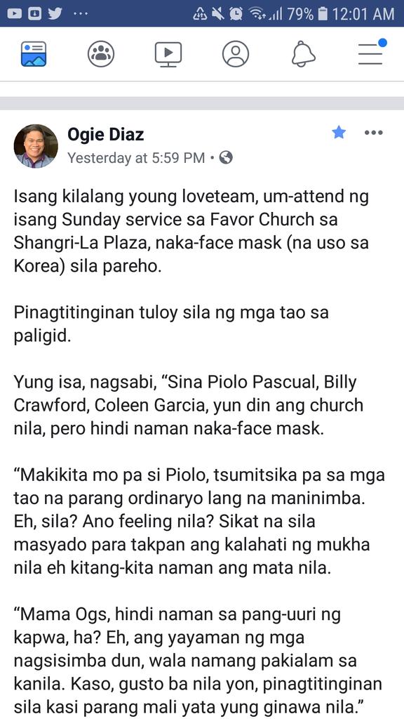 mae36394748's tweet photo. @maymayentrata07  @Barber_Edward_ 
@MayWardOfficial @MWHAOFC 
Basahin nyo ang post nj ofie diaz ang comments section si Maymay at edward ang pinapagiwatig nya.@ogiediaz sa susubod mag chismiss kang animal ka cifuraduhin mo alam mo kung bakit nakatakip sila https://t.co/GLedHbLMcD