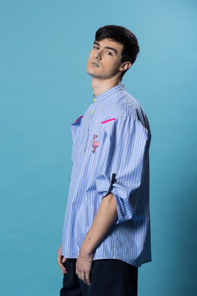 keymodeldonosti's tweet image. Nuestro modelo Arkaitz posando para Xabi Lumbreras con diaeños de Gino Dino #fashion #test #sesiondefotografia #coleccion #moda #modamasculina