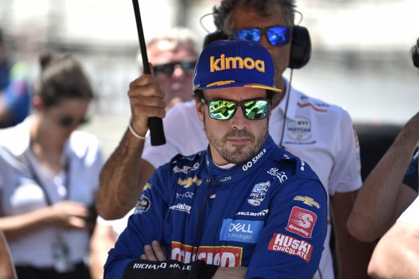 SkySportsF1's tweet photo. Fernando Alonso is OUT of next week's #Indy500

McLaren driver drops out in Sunday's Last Row Shootout and fails to qualify

https://t.co/oVkbUC8OyS

#SkyF1 https://t.co/wXp3qTGbM0
