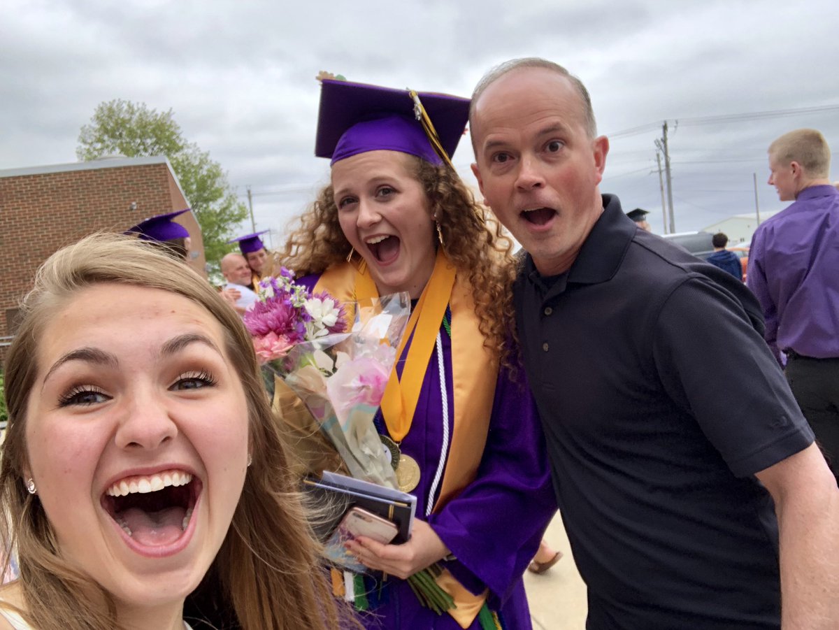 Bammmm!! We graduated!!! Congrats <a href="/rrbsoccer/">Riley Blackford</a> and can’t wait to see you play and continue Xboxing at <a href="/mmu_wsoccer/">Mount Mercy Soccer</a> A bit worried about <a href="/gehringcaro/">Caroline Gehring</a> but we will bring her to the games 👊⚽️💜 <a href="/CVAlbSoccer/">CV/Alburnett/INCA ⚽️</a> Proud of you!