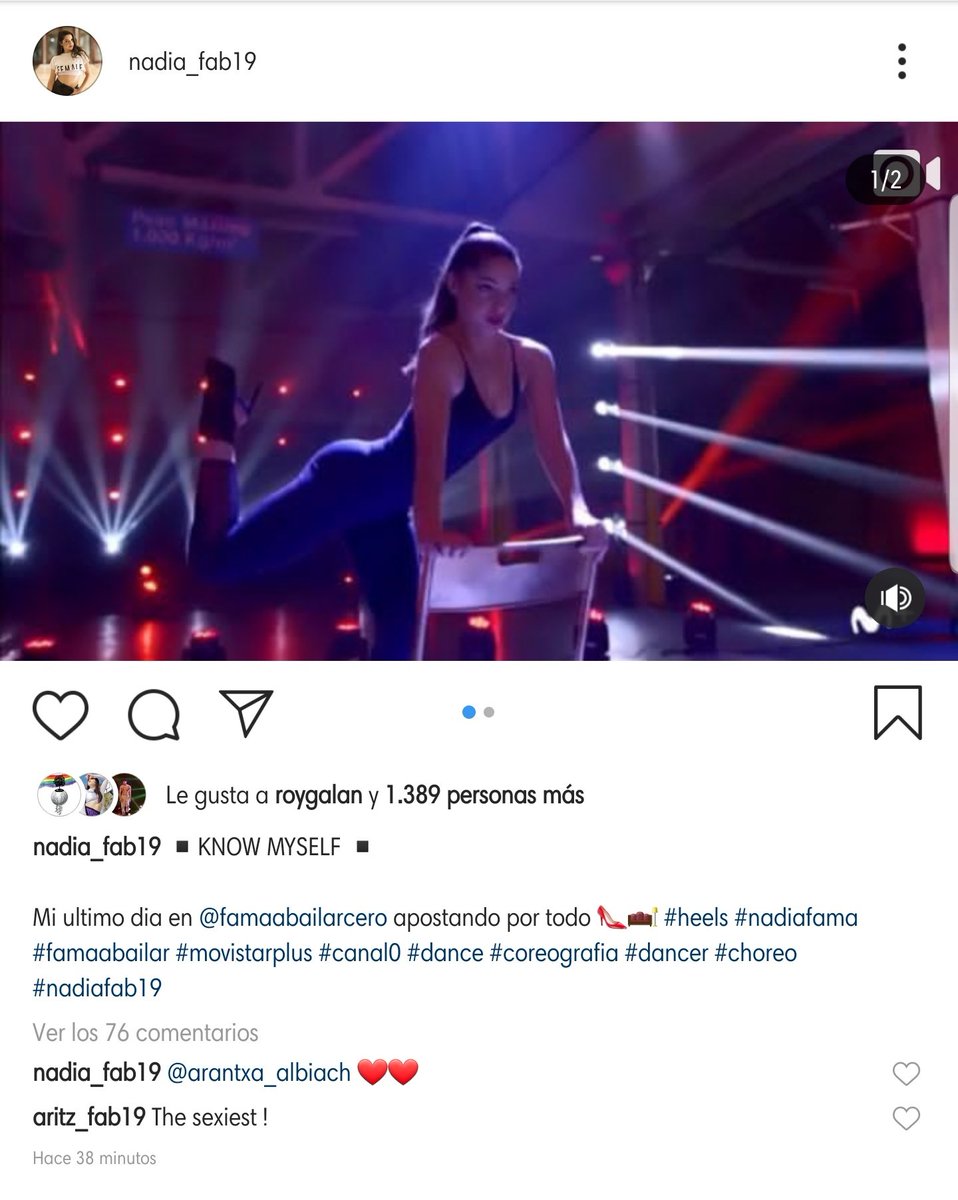 fab7051's tweet photo. Aritz comentándole a Nadia 💜 https://t.co/OX16IGSLU6