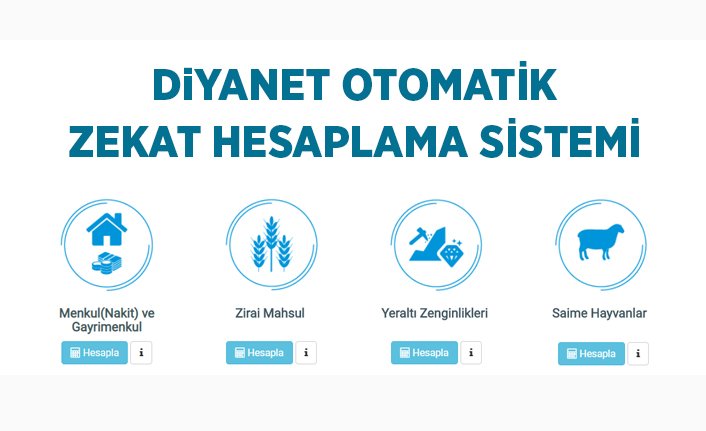 DİYANET OTOMATİK ZEKAT HESAPLAMA SİSTEMİ
diyanethaber.com.tr/diyanet-haber/… #BeklenenSensin  #diyanet #hayirliramazanlar  #HayırlıSahurlar  #Hayırlıiftarlar