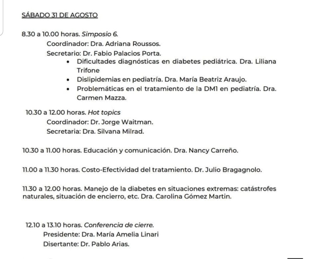 satxarg's tweet photo. Actividad auspiciada por @satxarg
@sadediabetes
#diabetes #capacitación #IXjornadas https://t.co/deVZin4WrU