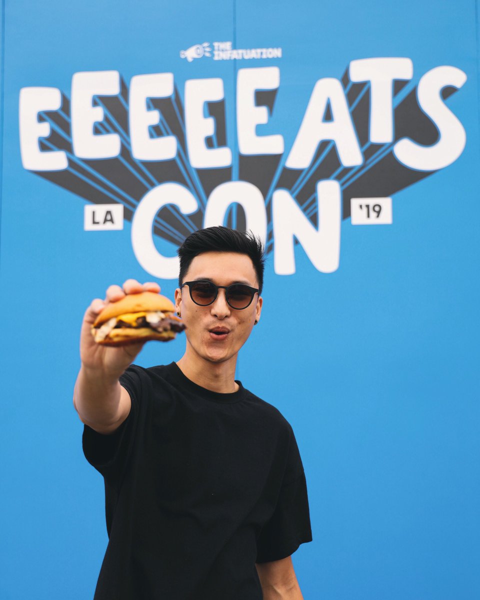 Wahfied's tweet photo. #ad I get to spend today eating amazing foods at @infatuation’s EEEEEATSCON LA thanks to the #AmexGold Card. Check me out on the @AmericanExpress IG Story today! #AmexAmbassador https://t.co/EjBJGd8XpB