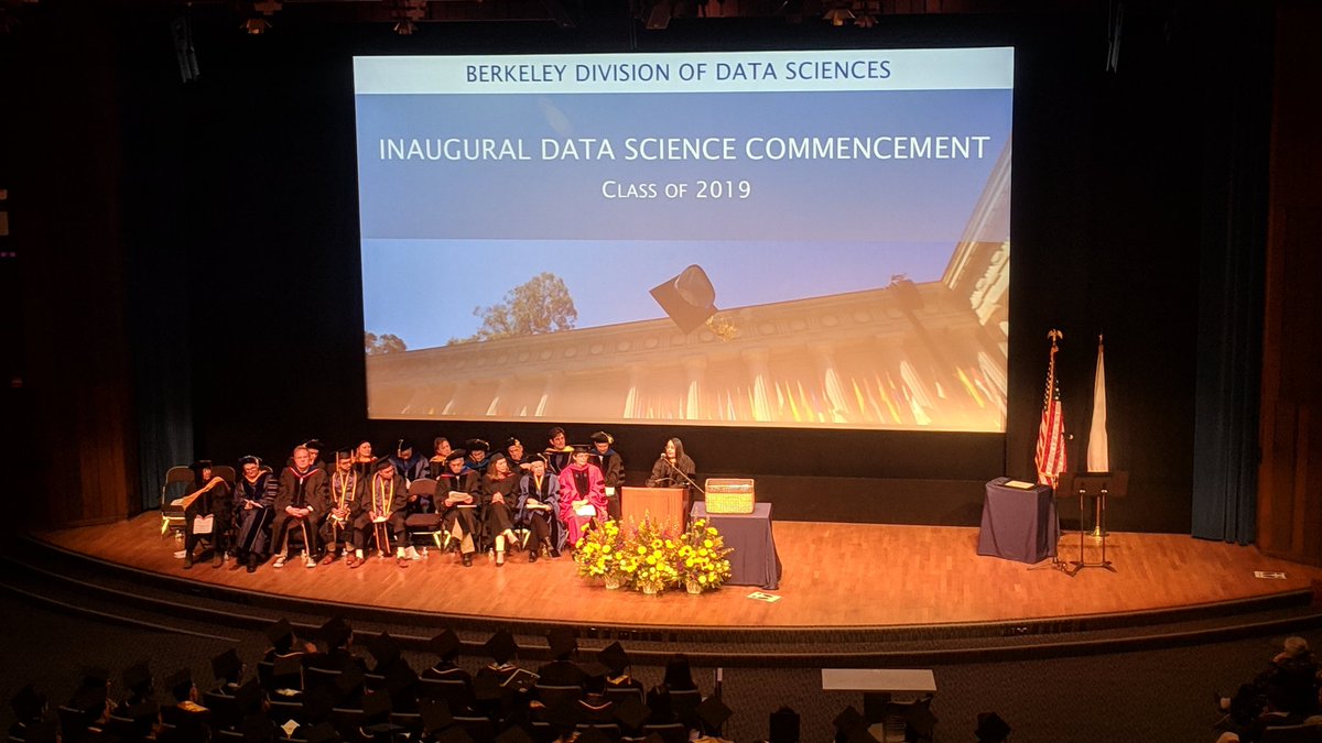 BerkeleyCDSS's tweet image. &quot;Never again will we think of undergraduates only as students. It is *you* who made it happen.&quot; -Professor Ani Adhikari congratulates our inaugural #DataScience student cohort at #CalDataSci19 • Watch live now: bit.ly/CalDataSci19li…