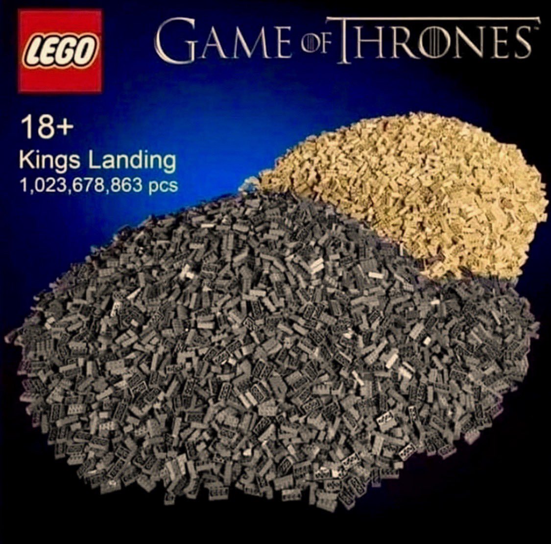 grahamelliot's tweet photo. King’s Landing LEGO set ⚔️🐉🔥 https://t.co/h556stsXiH