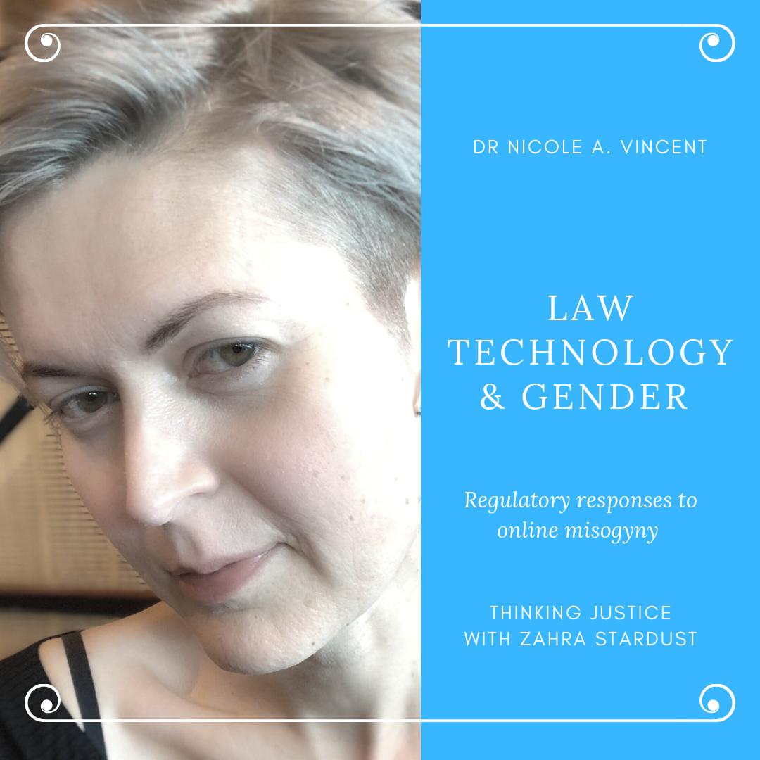 BeyondLawReform's tweet photo. Episode 2! @MistyShouts &amp; @drcolekat discuss online #misogyny: trolling, doxing, ‘revenge porn’, deep fakes &amp; #gamergate. With inadequate legal remedies for gendered #cyberhate, they explore the role of technology in accountability for online abuse. #thinkingjustice #podcast #law https://t.co/BYgetxZNeB