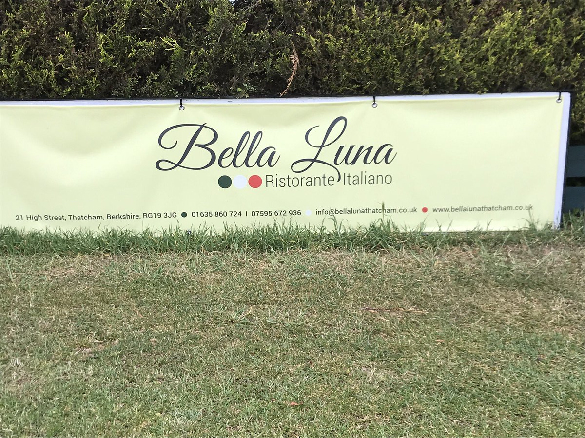 Thatcham_CC's tweet photo. Thank you to Thatcham Town C.C. 2019 sponsors:
@ForterraUK 
@MJPTherapy 
Bella Luna Ristorante Italiano https://t.co/ZHyT2RfKku
Your support of the club is greatly appreciated. https://t.co/oUw1m8TvFw