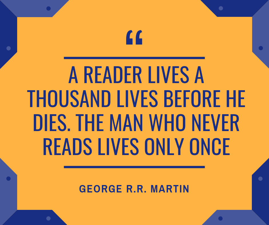 LiteracyBuffalo's tweet photo. One of our favorite quotes ahead of tonight's #GameofThrones finale. https://t.co/eO5gbCa2g6