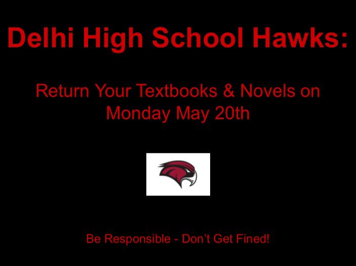 mccandlesslib's tweet photo. High School Hawks: Be Ready! Be Responsible! We will see you tomorrow 📚 https://t.co/cQkGMcbmyP