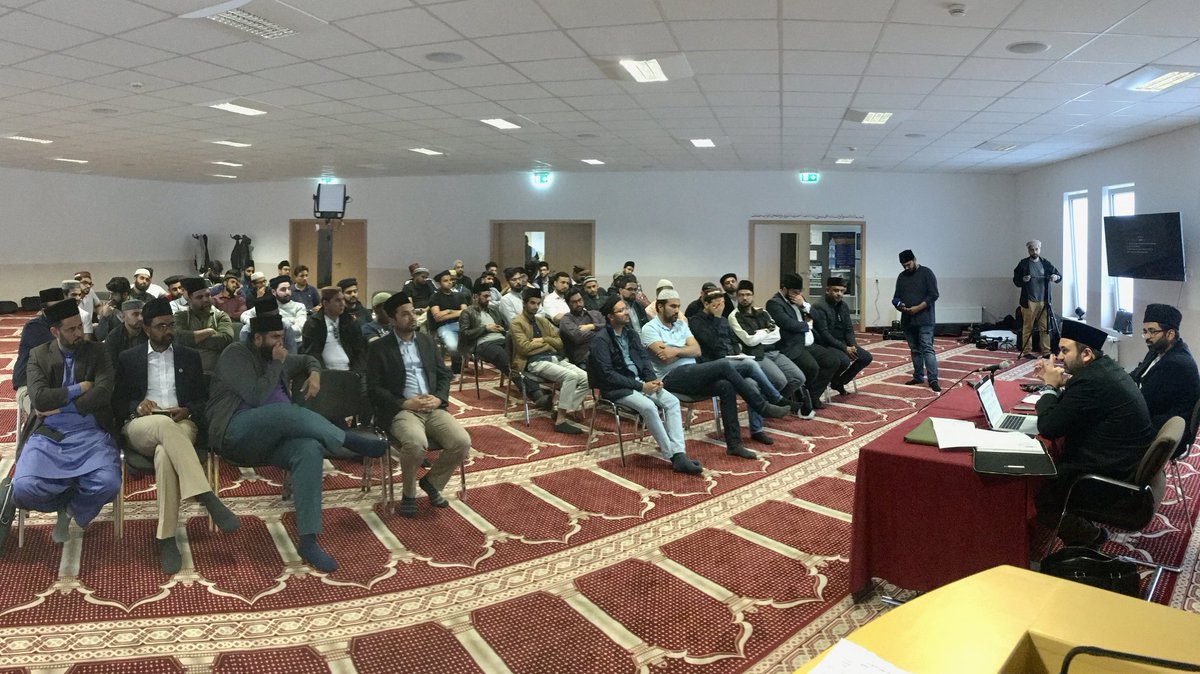 mtatvdeGlobal's tweet photo. Alhamdulillah!
Today, MTA International Germany Studios held their #JalsaGermany meeting at Bait-ul-Wahid mosque in Hanau, Germany. The meeting was packed, but extremely fruitful. Lastly, we concluded with a communal iftar.
@muslimtv
@MuslimTvDe
#MTAi https://t.co/YUZTsFfmEs
