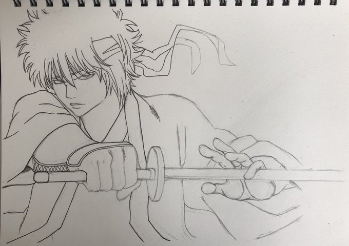 銀魂 白夜叉と攘夷志士時代の高杉晋助
下描き完成!
どの漫画もそうだけどアニメと作画が違う。原作>アニメ

#銀魂   #白夜叉   #高杉晋助   #模写
#アナログ絵   #絵描きさんと繋がりたい 
