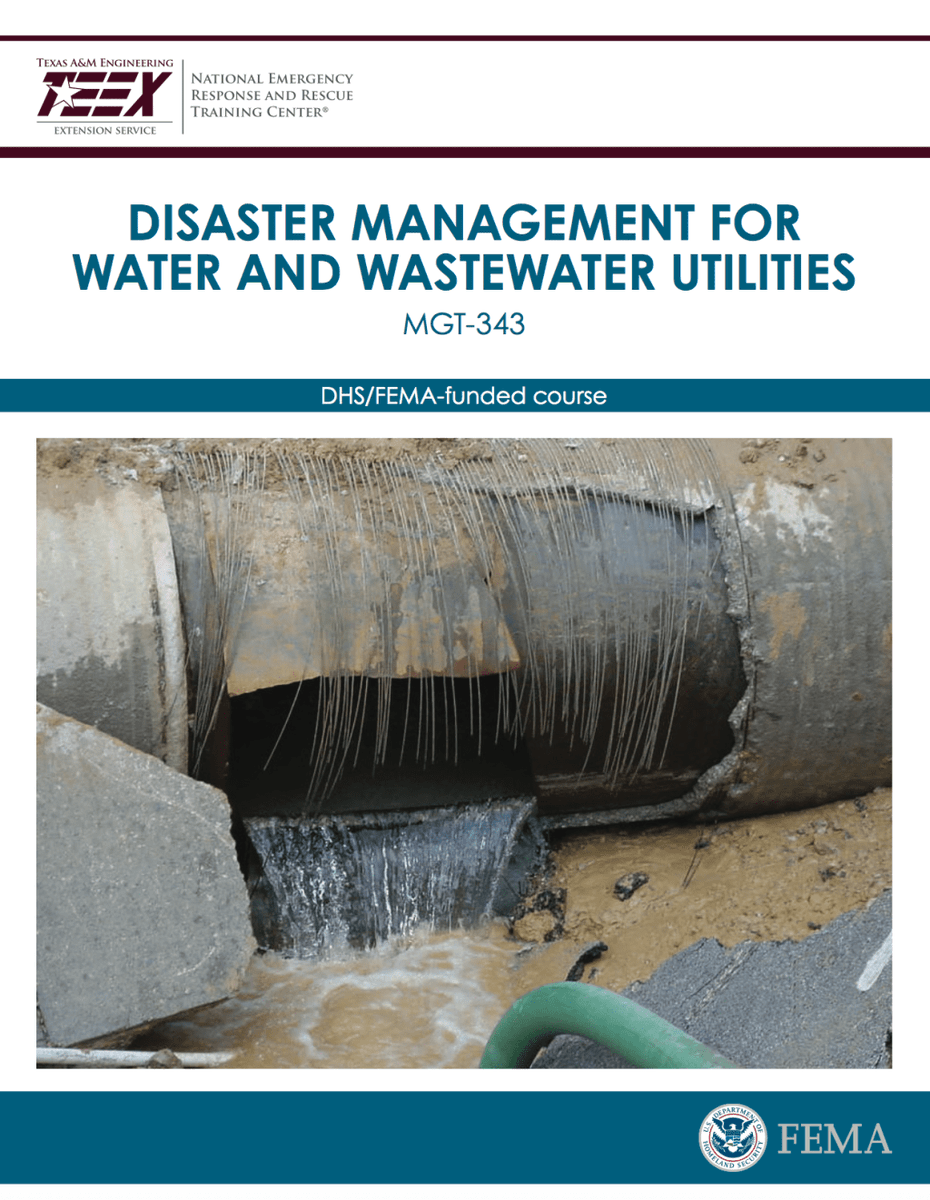 learningcctexas's tweet photo. Disaster Management for Water and Wastewater Utilities provided by TEEX for #CityChampions #LearningCC #TEEX #TAMU #DelMarCollege https://t.co/QTBS615HXR https://t.co/3T5hW4YtVg
