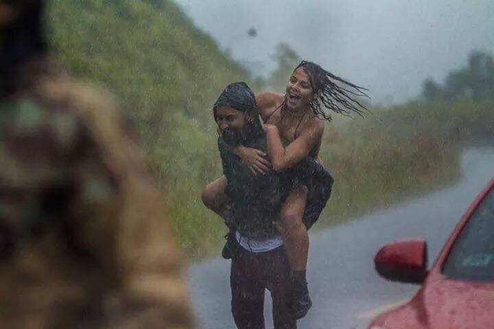 Some people are going to escape from the storm that you are, others are going to choose to get wet with you ❤