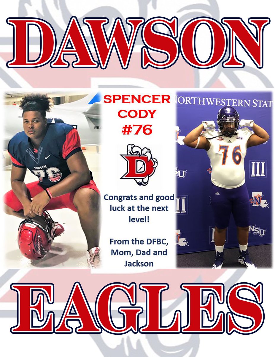 BayouBowlGHFCA's tweet image. Congratulations to Spencer Cody from @DawsonEagleFB on being selected to play in the 2019 @BayouBowlGHFCA! @PearlandISD @DickOlin1 @vikered @TxtremeLLC @Coach_Massey @ghfcahouston @DawsonEagles @HoustonChronHS @KemahBoardwalk @VisitLeagueCity