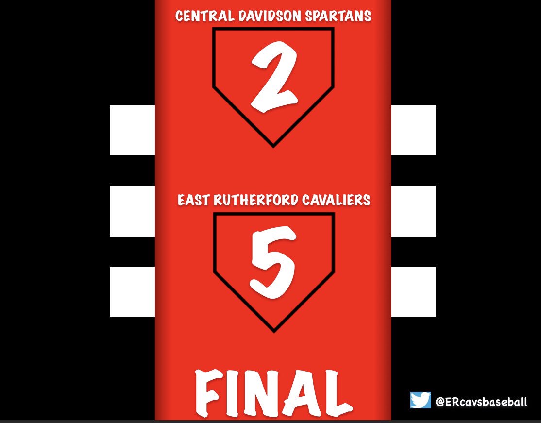 Cavaliers outlast Central Davidson! Cavs advance to the 2nd round of the State Playoffs and will take on Oak Grove at home on Friday! <a href="/ERHS_Sports/">ERHS Athletics⚔️</a>