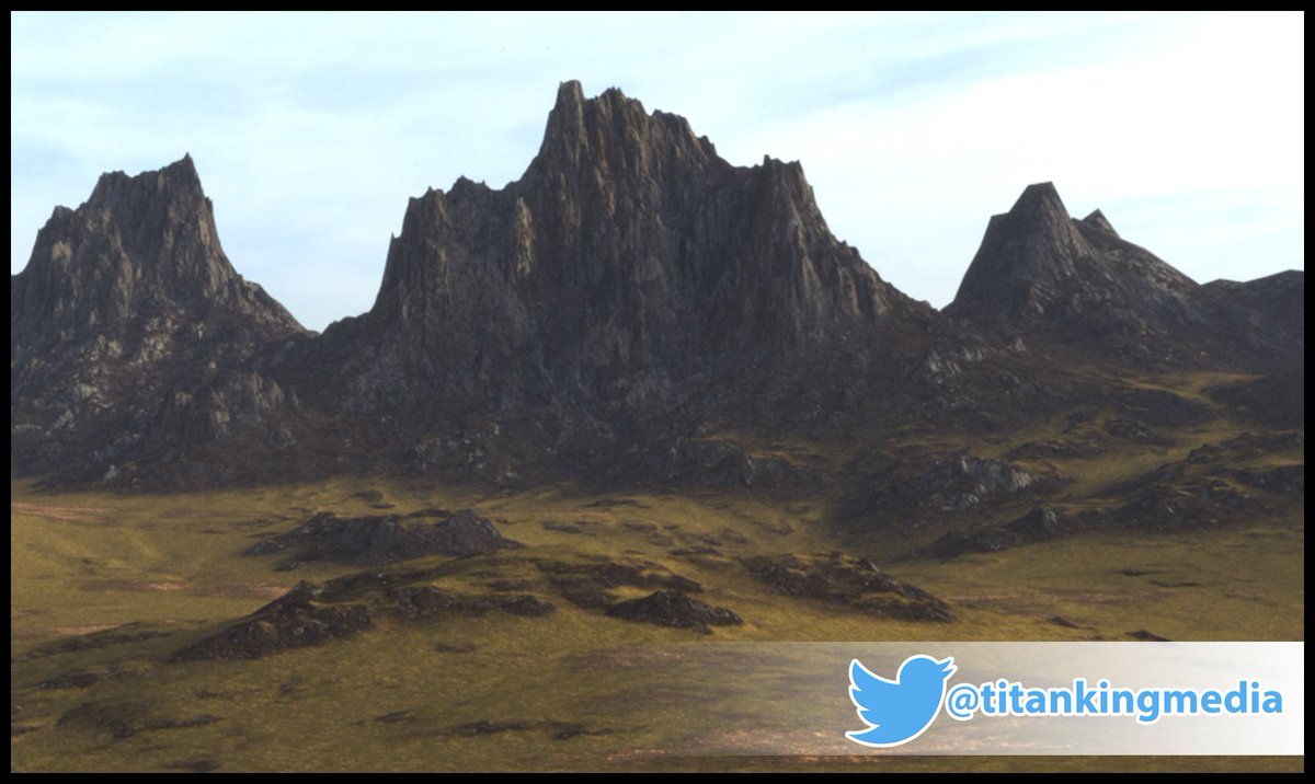 TitanKingMedia's tweet photo. Doing some color corrections and scene set up -_-. Still not there but getting closer
#Worldcreator #vray #chaosgroup #quixel #Megascans #3dart #3dModeling #3dterrain #environmentartist #environmentart #indiedev #gamedev #prepoduction #animationart #comicart https://t.co/LMnFovZyfT
