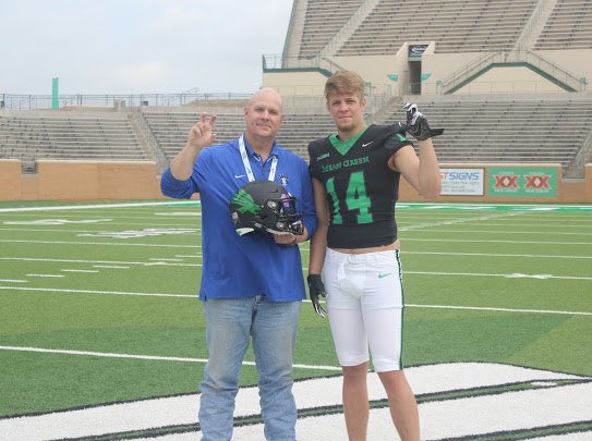 D1Duncan14's tweet photo. Had a great visit at UNT today. Thank you to the coaches and staff for having me out! https://t.co/qajdyuuW5s