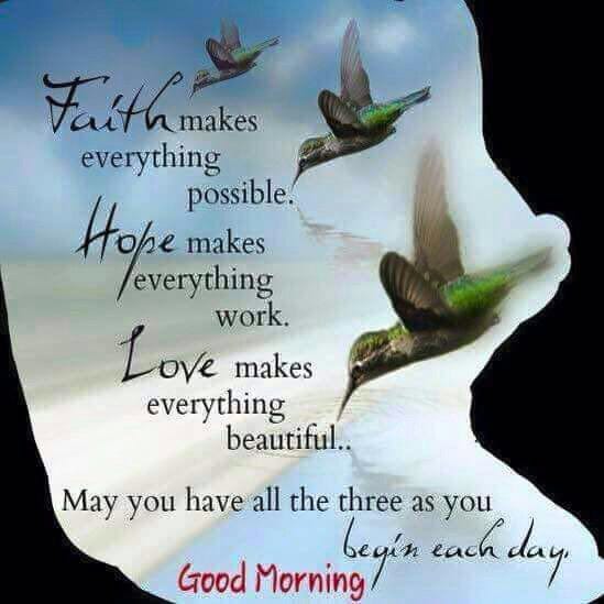 cindytrimm's tweet image. Good morning! May this morning greet you with the faith you need to see the invisible and to overcome the the impossible, the hope you need to live without discouragement  and the love you need to see how incredibly awesome you are!