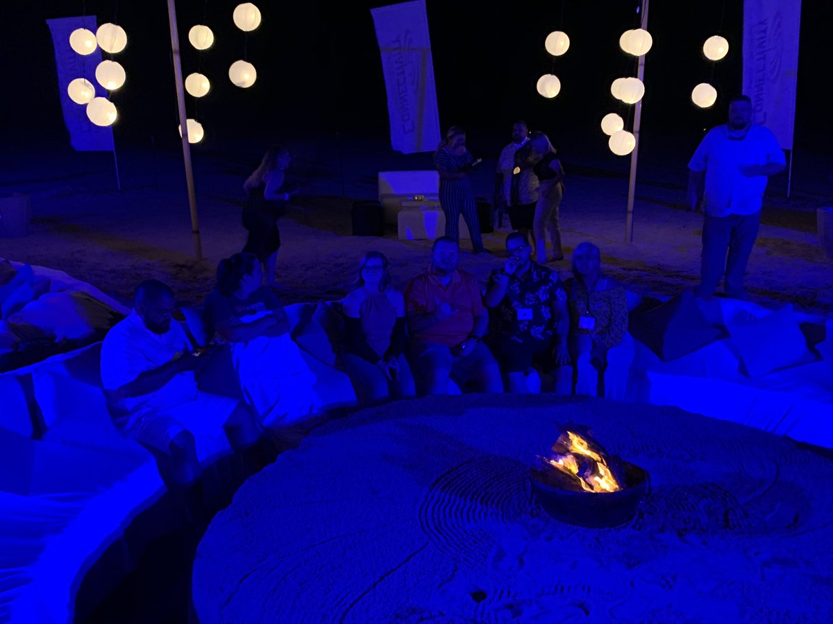 Farewell Beach Bonfire for our Elite Performers! Great job to all that put this on!!!!! So proud!! #CSNation