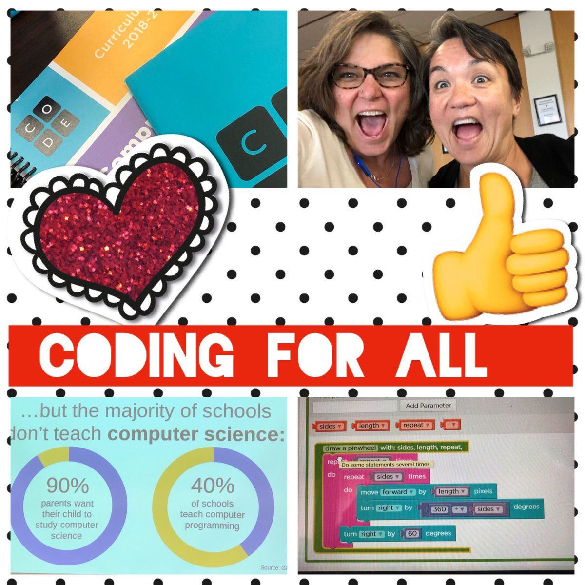 fel_ski's tweet photo. Happy to see my #EBCUE buddy @edtechyoda at @codeorg workshop We unplugged & plugged in for coding experiences we can bring back to our sites @DUSD4kids How about equity expectations for ALL DUblin Unified Ss to have Computer Science during their school day?@TeachCode #FESCODES https://t.co/2bor6iiFg3
