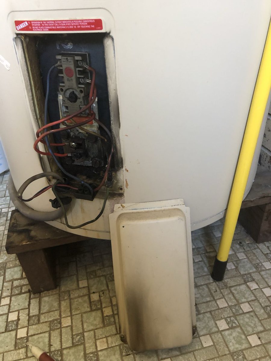 Lucky escape for a new customer of ours. The electric element was sized incorrectly for the cabling, amazingly it hadn’t caused a fire - it was close though!

When a trades company sounds too cheap then there is usually a nasty reason why.

Cheaper is not always better.