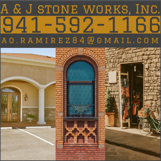 Augusto62648394's tweet photo. If you need masonry work for your commercial building, turn to the experts at A & J Stone Works.
Visit: https://t.co/ruJJzFj4Q6
Call us +1.9415921166
Email:ao.ramirez84@gmail.com
#masonry #tile #ceramictile #Granitetiles #retexturing #commercial #commercialmasonry #Residential https://t.co/10uuNGjWdP
