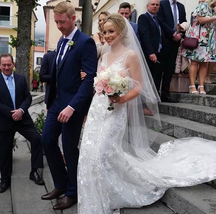 Perth_Rose's tweet photo. CONGRATS to our beautiful 2018 Perth Rose @laura_cannon_  in her marriage to Charlie ! Best of luck in the future guys ! X @RoseofTralee_ @roseoftraleefestival  @john_hughes_group @Perth_Rose @StPatsFestPerth https://t.co/dPMA3uhiSz