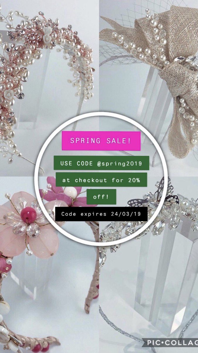 EnchantedGarde6's tweet photo. SPRING SALE ALERT 🚨 
#enchantedgarden are having the best sale yet!! 
Use the discount code ‘spring2019’ at checkout for 20% off your purchase 
😍😍🙌🏻🙌🏻🌲🌲💗💗✨✨
#fashion #glam #bling https://t.co/tcF8QgoJ4l