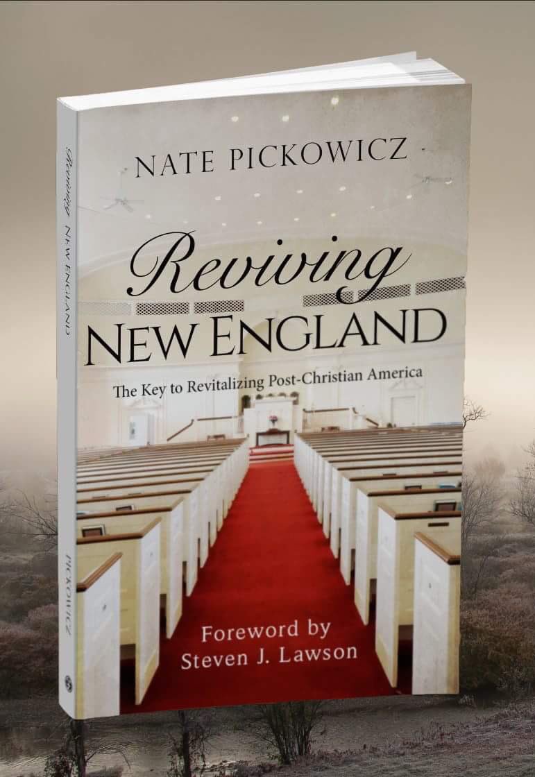 NatePickowicz's tweet photo. BOOK GIVEAWAY!
For every 100 new followers until 10K I’ll give away one of my books. 

Retweet this tweet to be entered. I’ll choose the winners at random and you can pick which one to receive:

1. Reviving New England
2. Why We’re Protestant
3. Justification by Faith https://t.co/QFnGY4K4sR