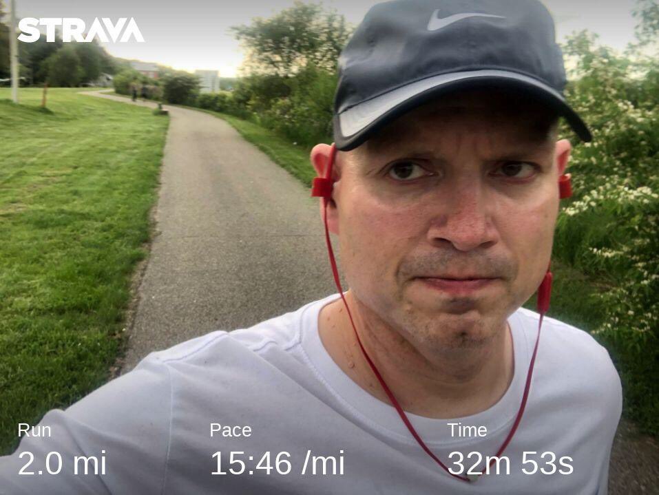Dying2Self007's tweet photo. Slow and easy recovery run. #running #weightloss #strava #slowrunnersclub #weightloss #myfitnesspal #ohioruns #blessed https://t.co/2CBNuOx60v