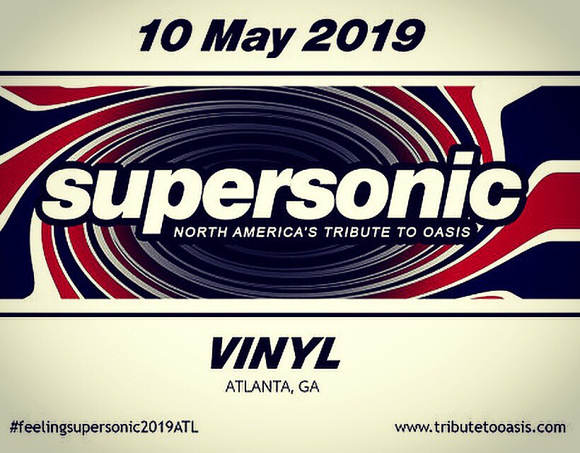 THIS FRIDAY!!!! We’re making our debut in #atlanta #georgia at <a href="/CenterStageAtl/">Center Stage Atlanta</a> Vinyl w/ special guests <a href="/MurmurLive/">Murmur</a> Be there or be square! X✌🏻#oasis #USA #feelingsupersonic2019ATL #90s #liamgallagher #britpop #noelgallagher #definitelymaybe