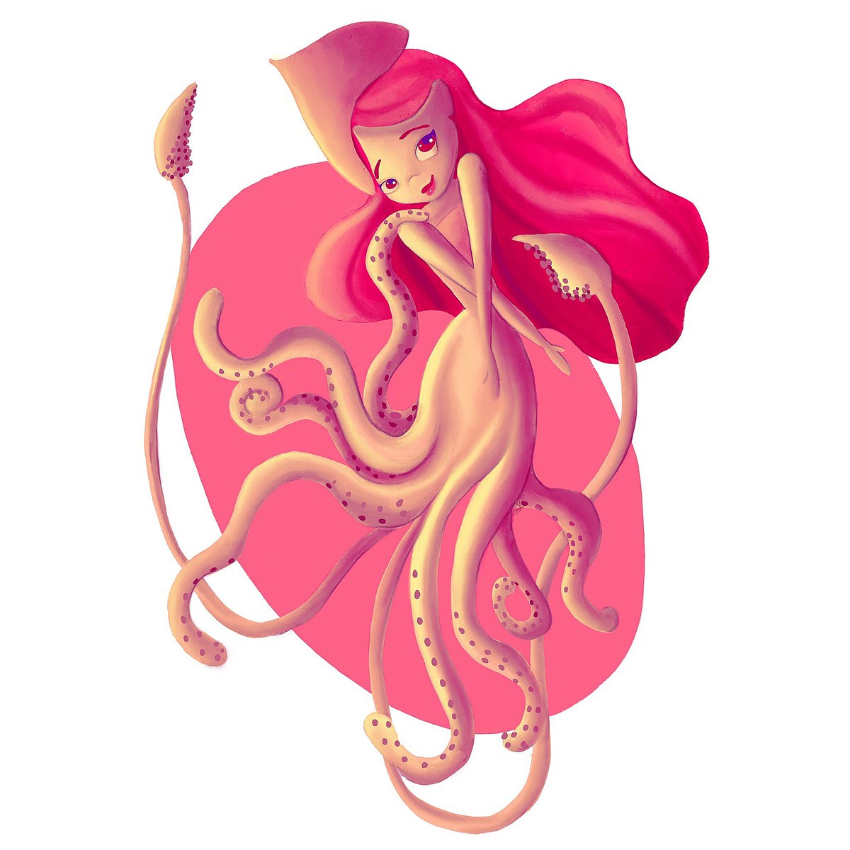 parochena's tweet photo. #Day8 - #Squid
.
.
.
#mermay #mermay2019 #mermies #merms #mermaids #pink #pinkhair #squidsisters #artstagram #artofinstagram #instaart #ipadart #procreate #girlsinanimation @TomBancroft1 https://t.co/ZMTaZtdVTG