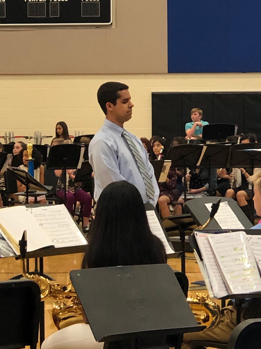 I love hearing the Bands, but it is especially entertaining to hear how far these talented musicians have come this time of year at the final Awards Concert.  Great job Tidwell Middle School Band.