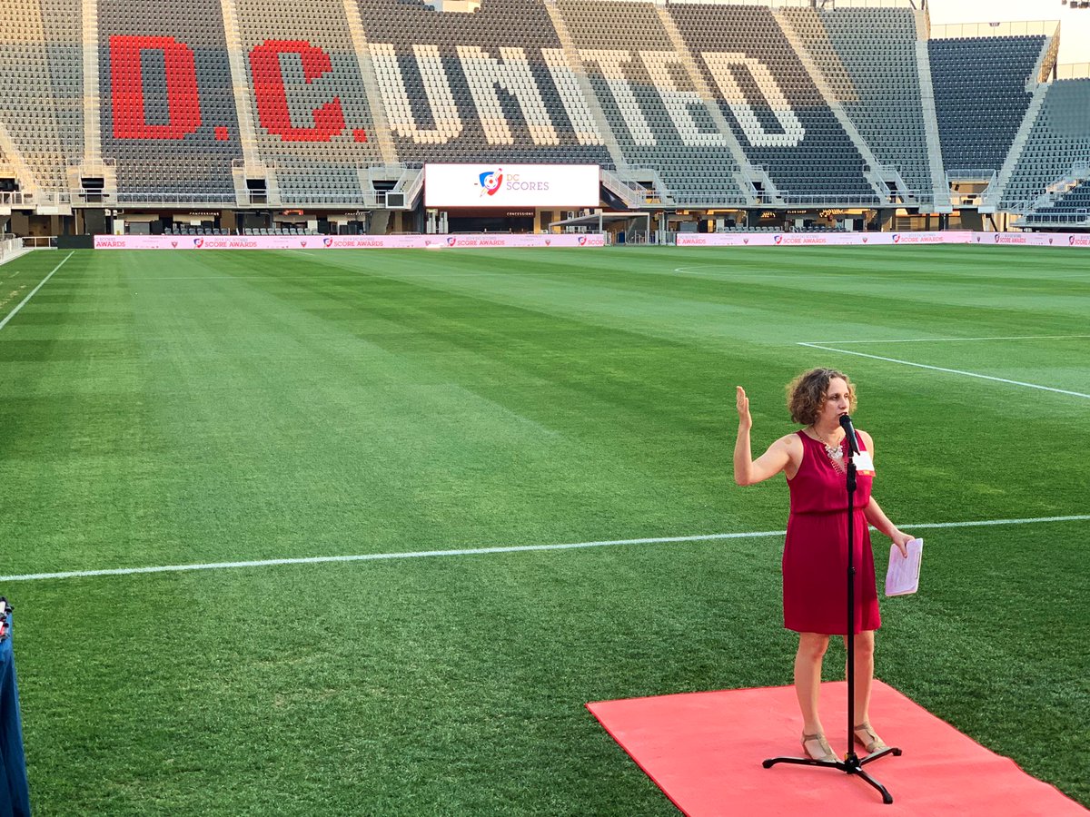 DCSCORES's tweet photo. #SCOREAwards kicks off with our CEO @BRHtweets recognizing all of our teachers for #TeacherApperciationWeek! https://t.co/YtqA6dftiK